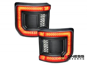 Jeep Gladiator JT Tail Lights - Flush Mount - LED - Smoked Lens